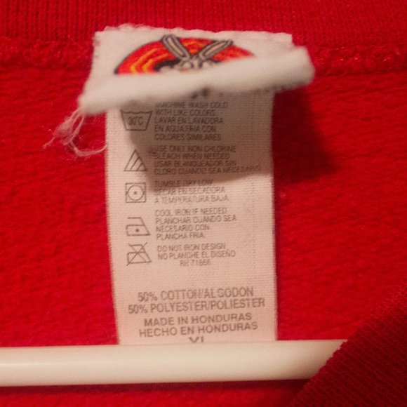 Vintage Looney Tunes Tweety Bird Chicks Deserve it All Sweat Shirt Size XL - Picture 3 of 5